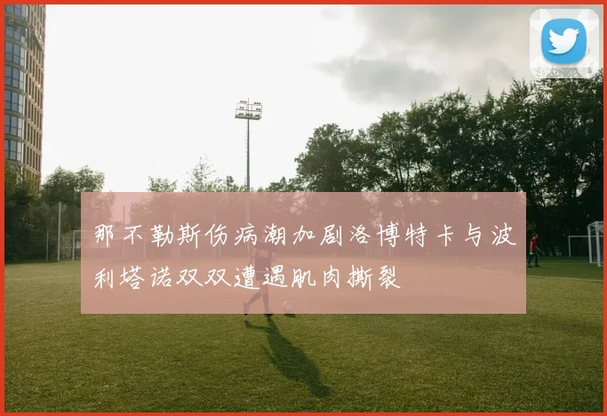 那不勒斯伤病潮加剧洛博特卡与波利塔诺双双遭遇肌肉撕裂